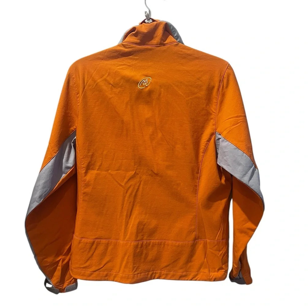 Cloudveil‎ Softshell Windbreaker Orange Size Medium Front zip pockets